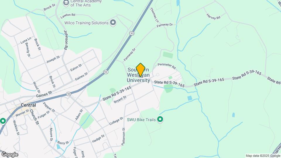 721 Wesleyan Dr Map and Location Details