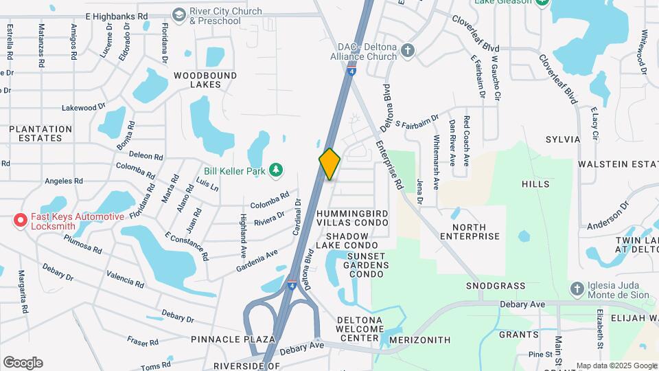662-668 Deltona Blvd Map and Location Details