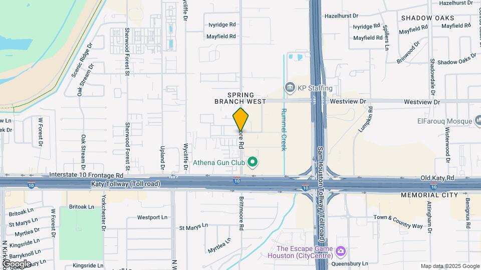 1095 Brittmoore Rd Map and Location Details