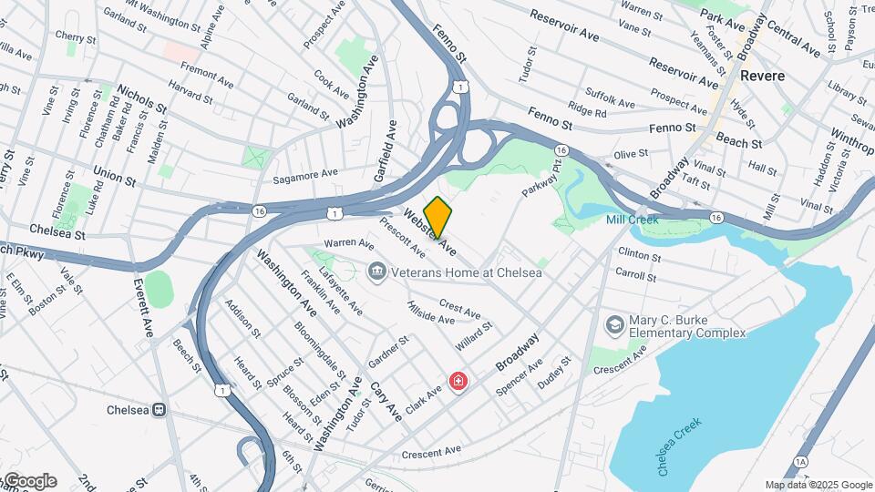 192 Webster Ave, Unit 2 Map and Location Details