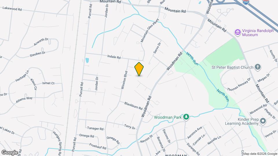 2532 Woodman Trace Dr Map and Location Details