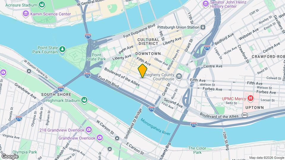 301 5th Ave Map and Location Details