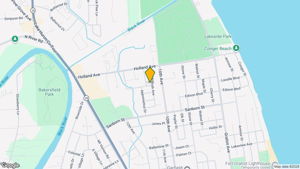 1426 Hazelwood Ln Map and Location Details