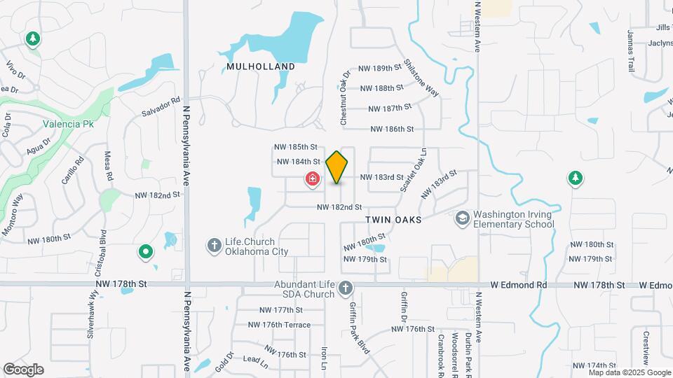 18317 Chestnut Oak Dr Map and Location Details