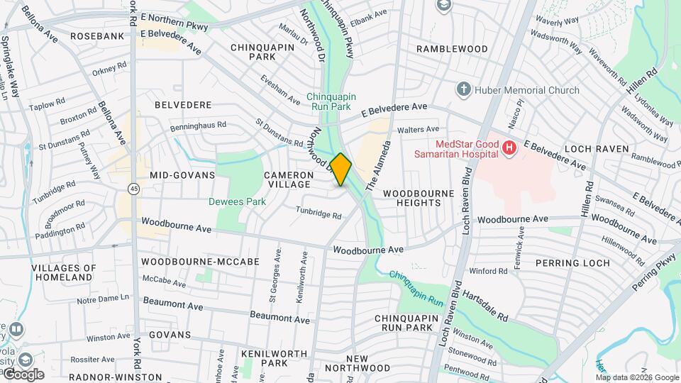 1090 Cameron Rd Map and Location Details