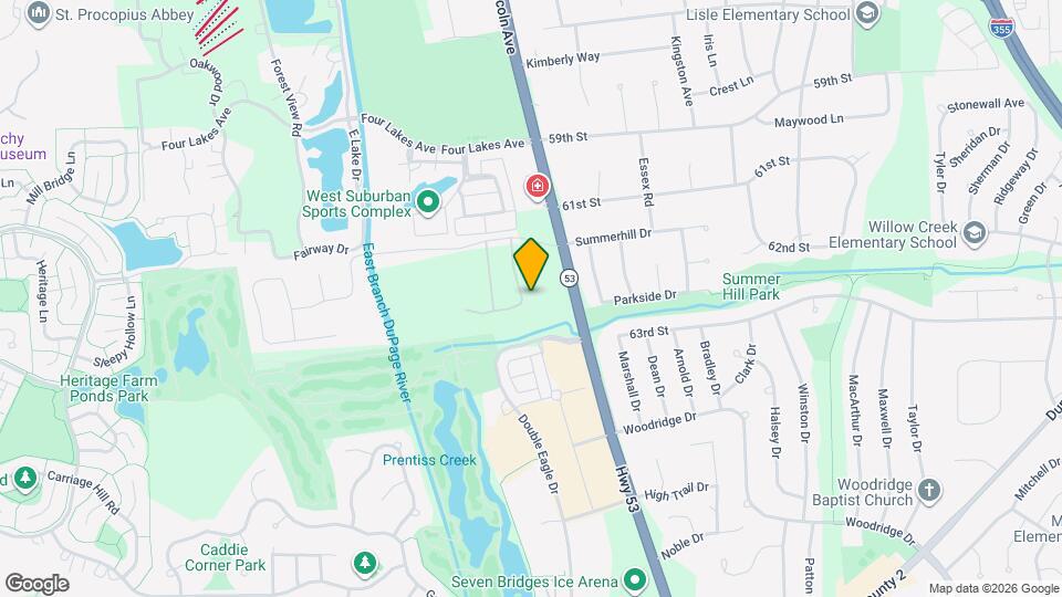 6303 Sandbelt Dr Map and Location Details