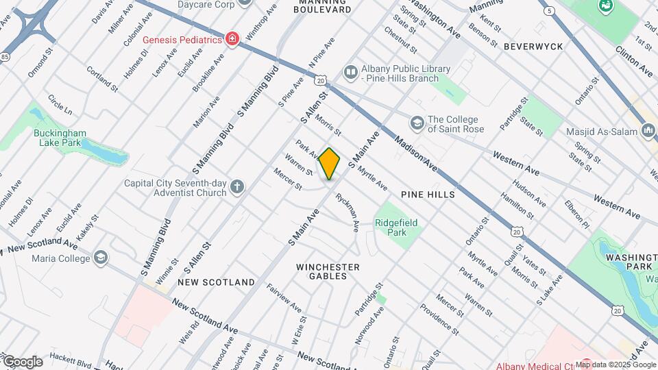 67 S Main Ave Map and Location Details