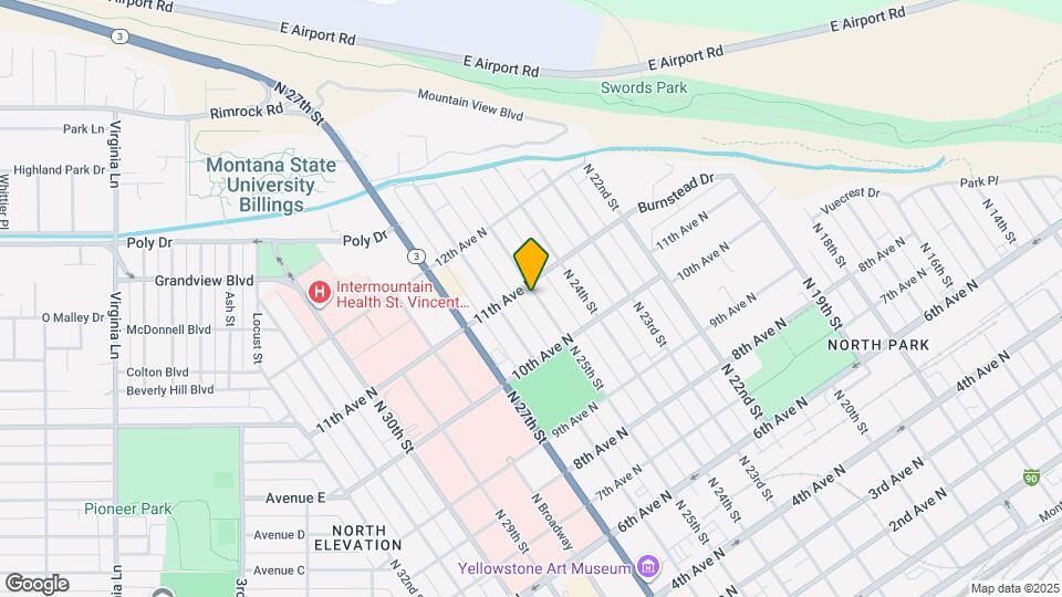 1044 N 25th St, Unit 1044.5 N 25th St Mapa y Detalles de la Ubicación