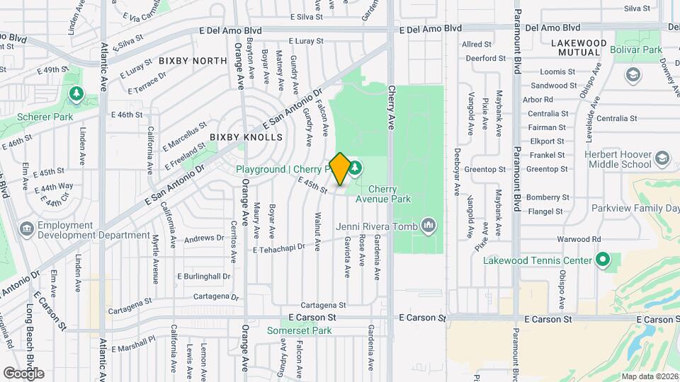 4504 Keever Ave Mapa y Detalles de la Ubicación