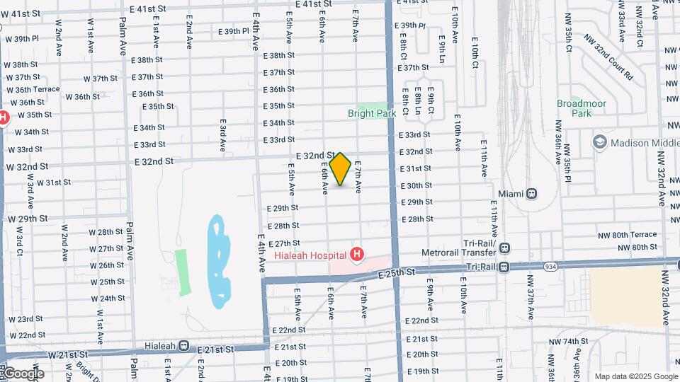 634 E 30th St, Unit A5 Mapa y Detalles de la Ubicación