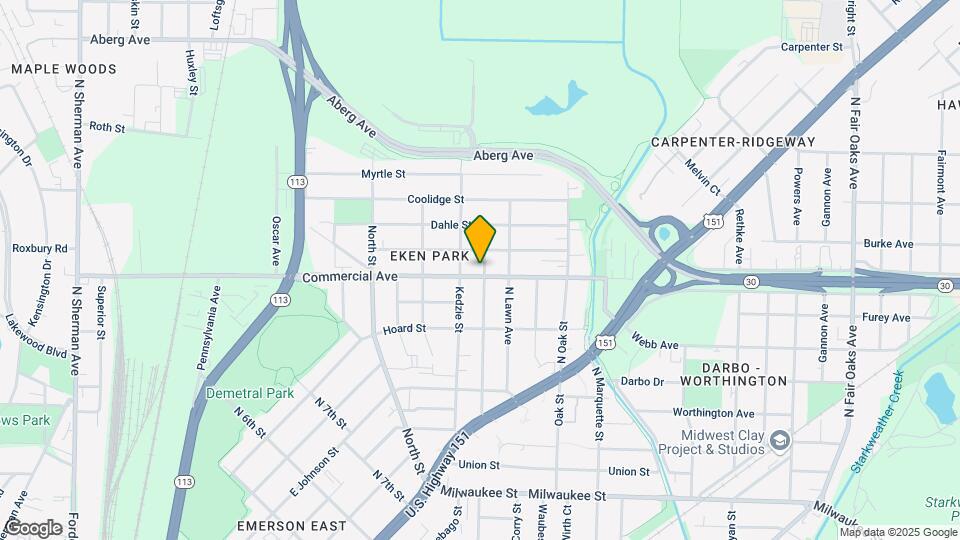 2718 Commercial Ave Map and Location Details