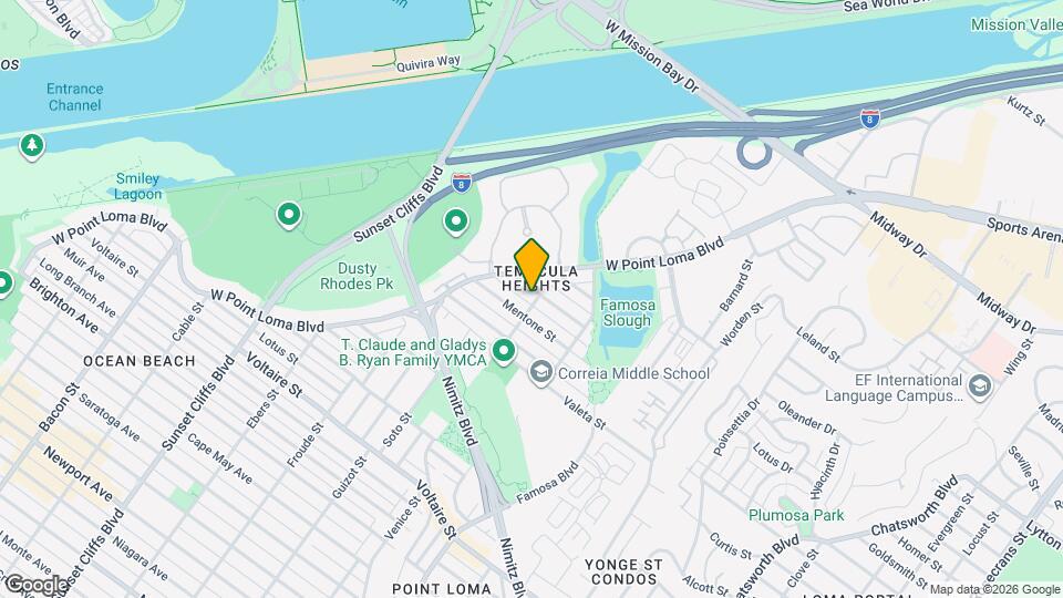 4407 Temecula St Map and Location Details