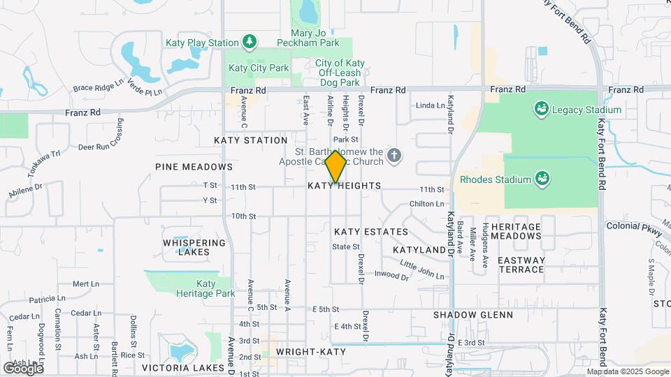 1626 Airline Dr Map and Location Details