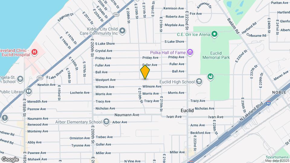 21180 Westport Ave Map and Location Details