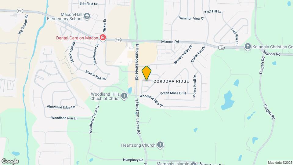 10097 Cross Ridge Rd Map and Location Details