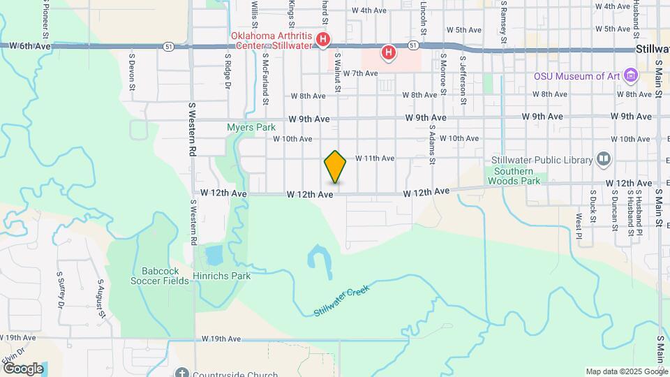 1120 S Walnut St Map and Location Details