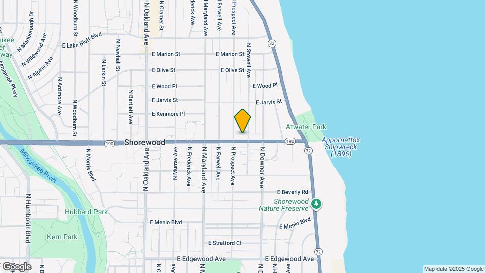 2420 E Capitol Dr Map and Location Details