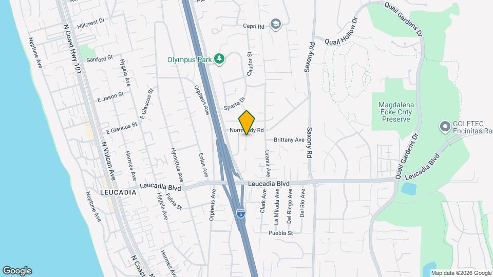 1058 Normandy Hill Ln Map and Location Details