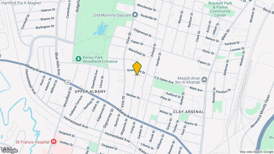 210 Magnolia St Map and Location Details