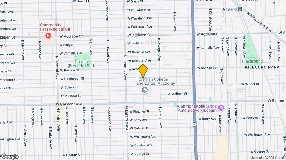 3320 N LeClaire Ave, Unit 2N Map and Location Details