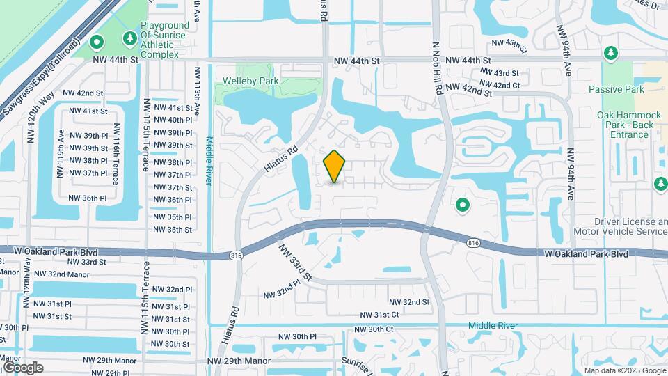 3700 NW 107th Terrace Map and Location Details