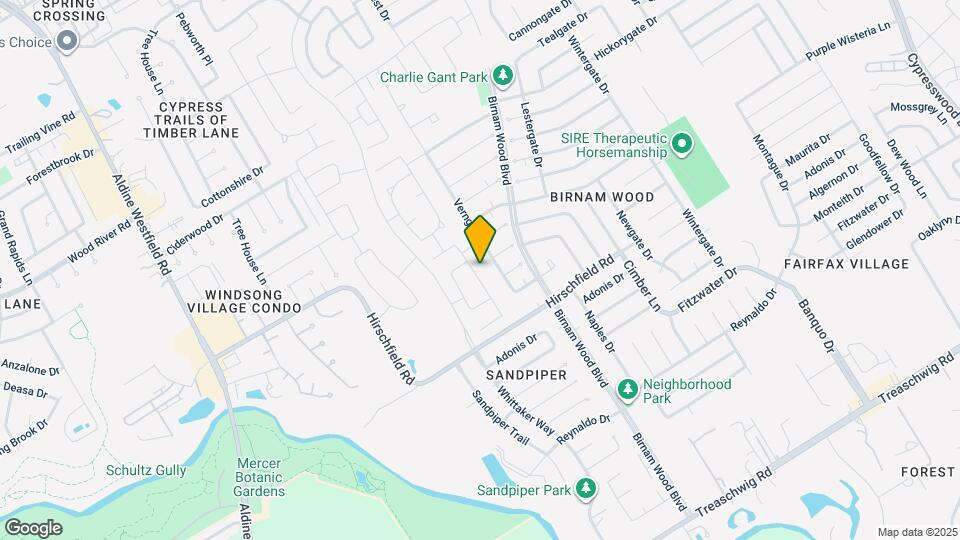 22438 Forest Gorge Ln Map and Location Details