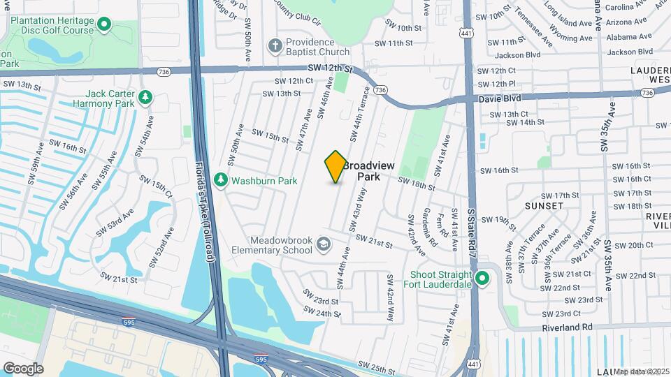 1801-1803-1803 SW 44th Terrace Map and Location Details