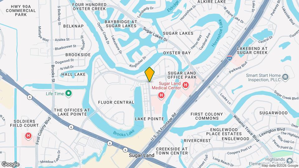 1135 Lake Pointe Pkwy Map and Location Details