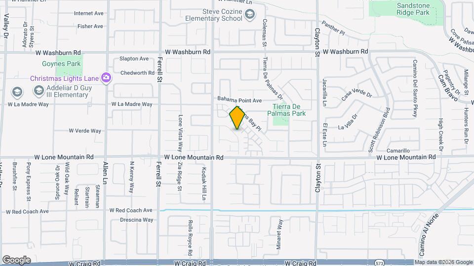 2710 Hot Cider Ave Map and Location Details