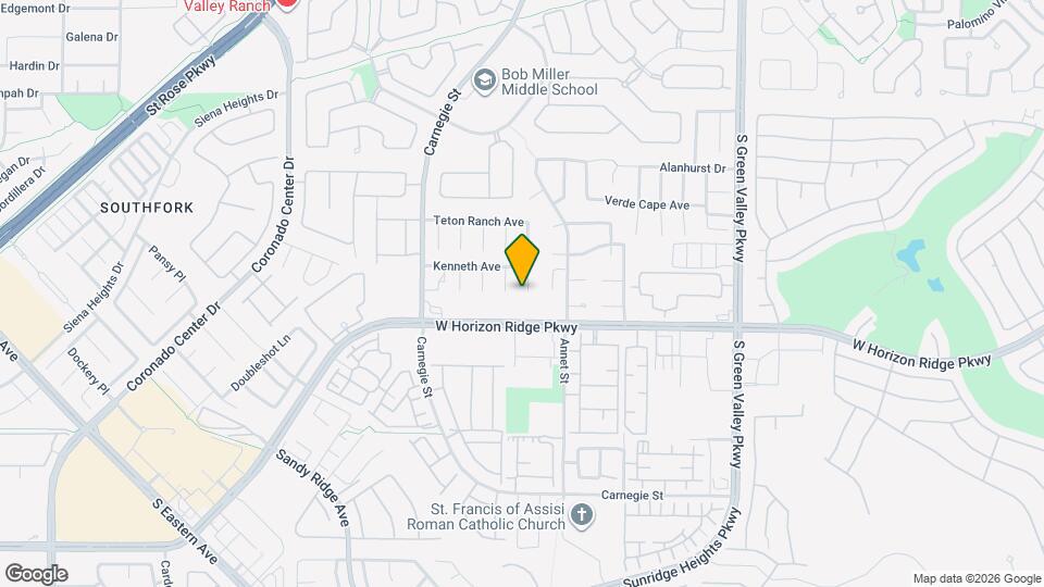 537 Copper View St Mapa y Detalles de la Ubicación