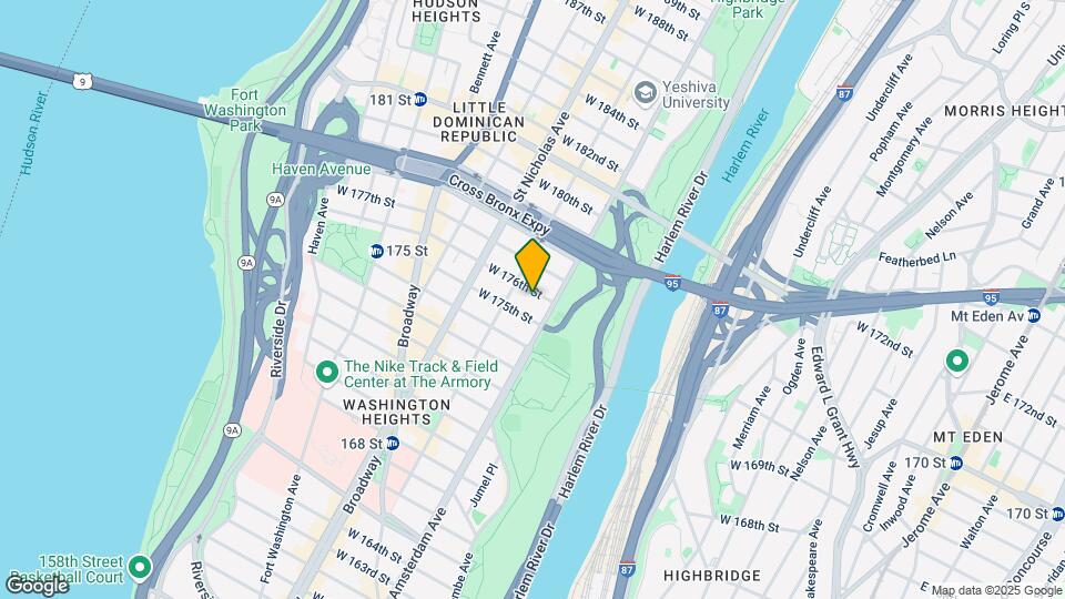 506 W 176th St Map and Location Details