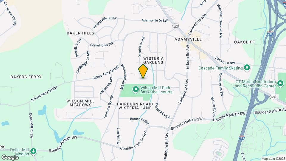 598 Oakside Dr SW Mapa y Detalles de la Ubicación