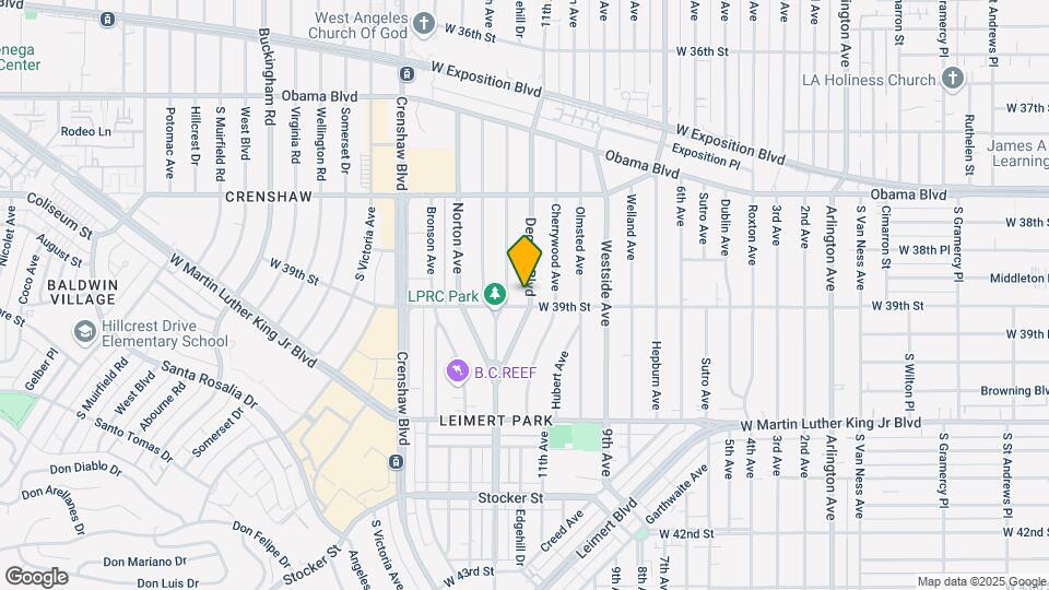 3883 Degnan Blvd Map and Location Details