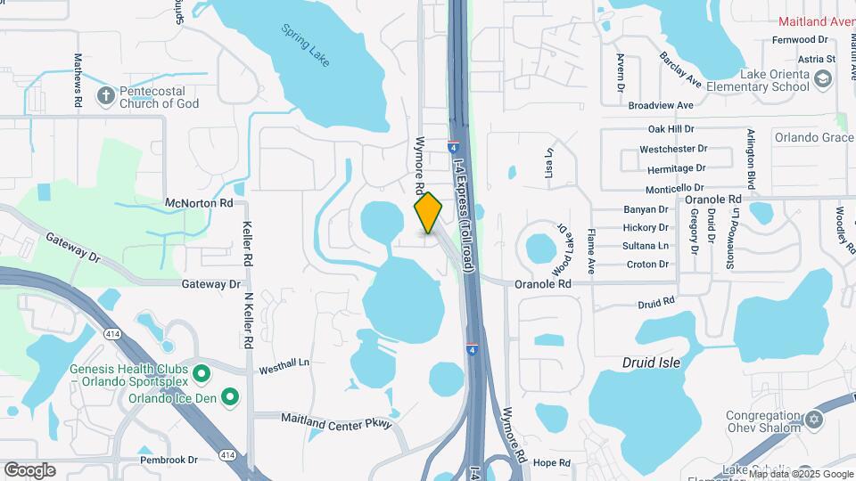 900 Lake Destiny Rd Map and Location Details