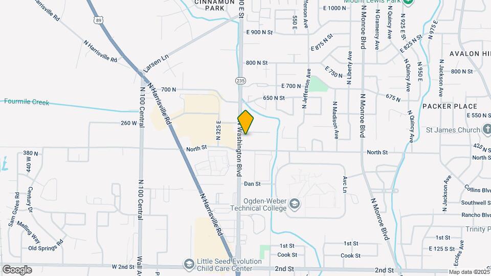 405 E 475 N Map and Location Details