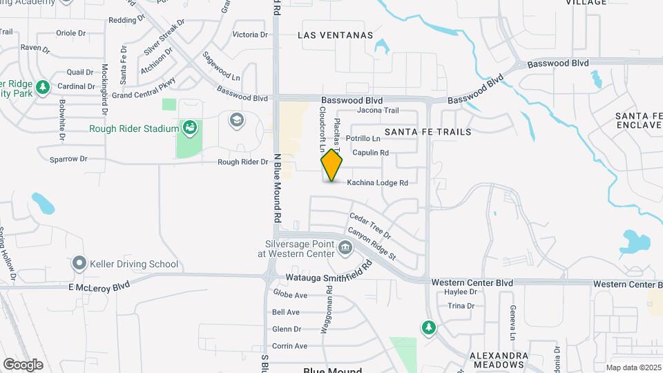 1716 Kachina Lodge Rd Map and Location Details