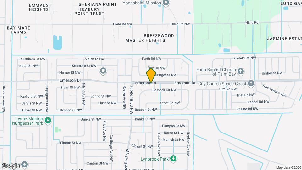 252 Emerson Dr NW Map and Location Details