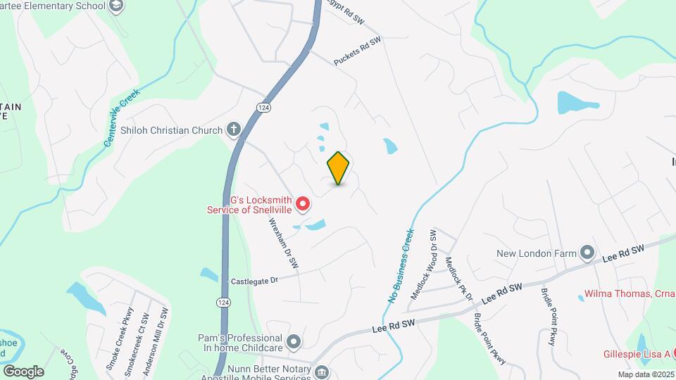 4177 Shoreside Cir SW Map and Location Details