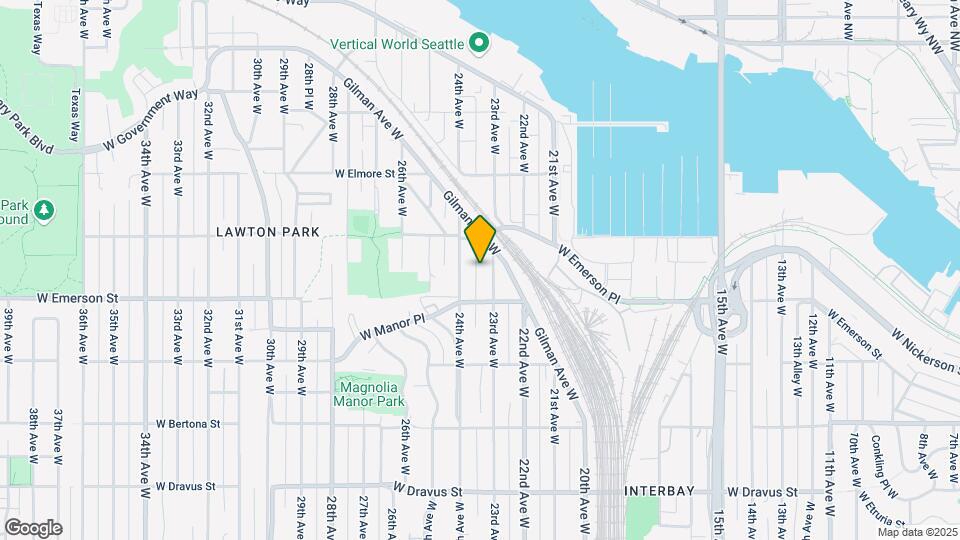 3829 23rd Ave W Map and Location Details