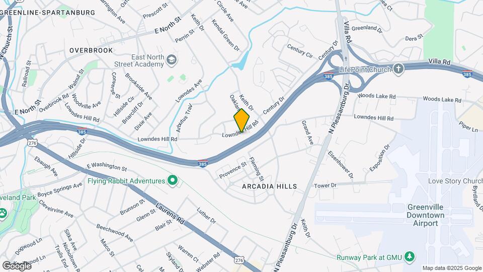 568 Lowndes Hill Rd Map and Location Details