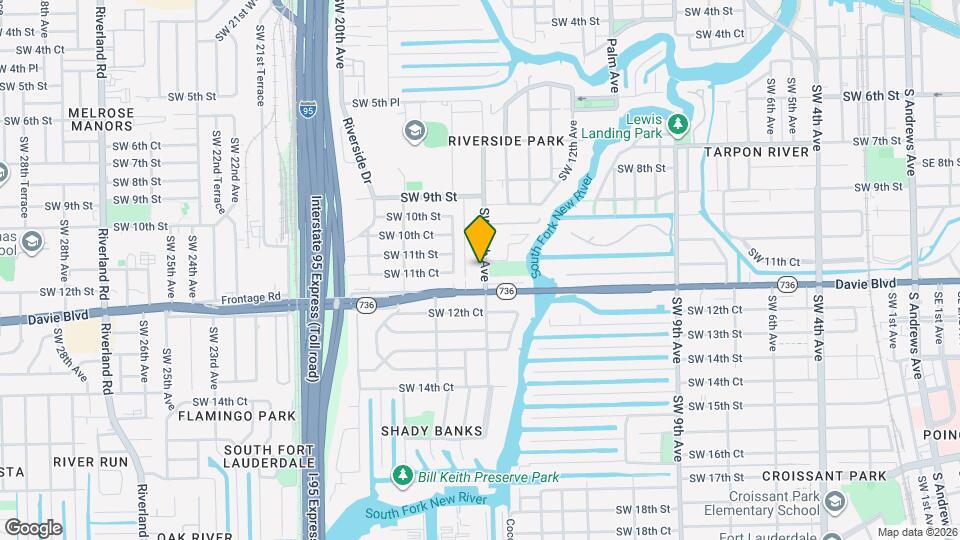 1117 SW 15th Ave, Unit 1 Mapa y Detalles de la Ubicación
