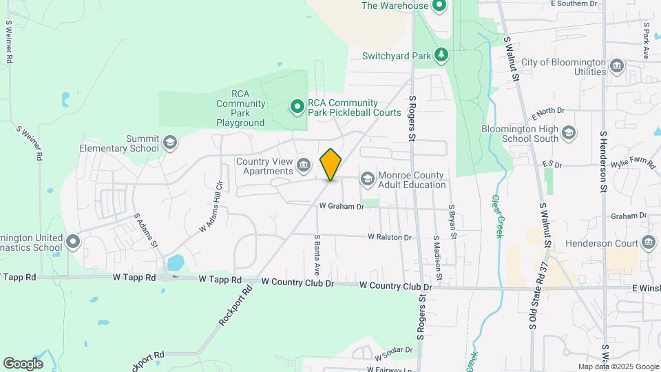 2520 S Rockport Rd Mapa y Detalles de la Ubicación