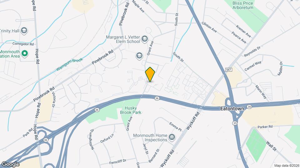 133 Grant Ave Map and Location Details