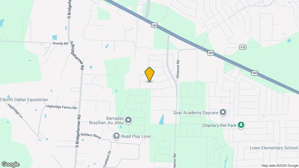 615 Hemingway Ln Map and Location Details