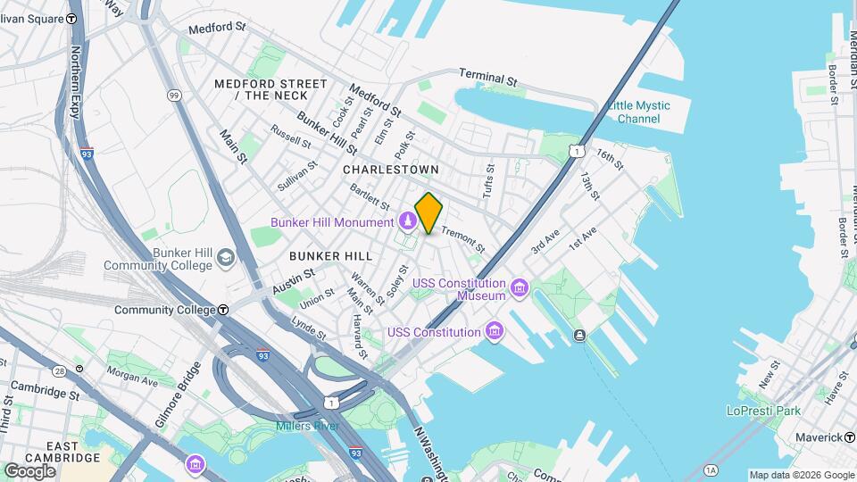 8 Monument Sq Map and Location Details