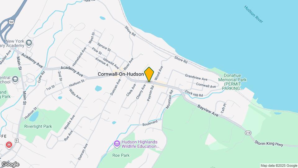 205 Hudson St Map and Location Details