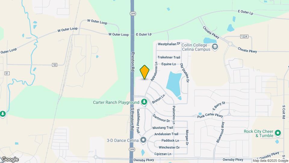 213 Palomino Ct Map and Location Details