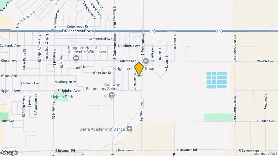405 S Richmond Rd Map and Location Details
