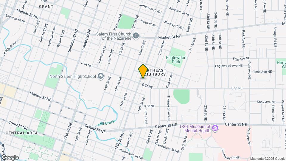 940 17th St NE Map and Location Details