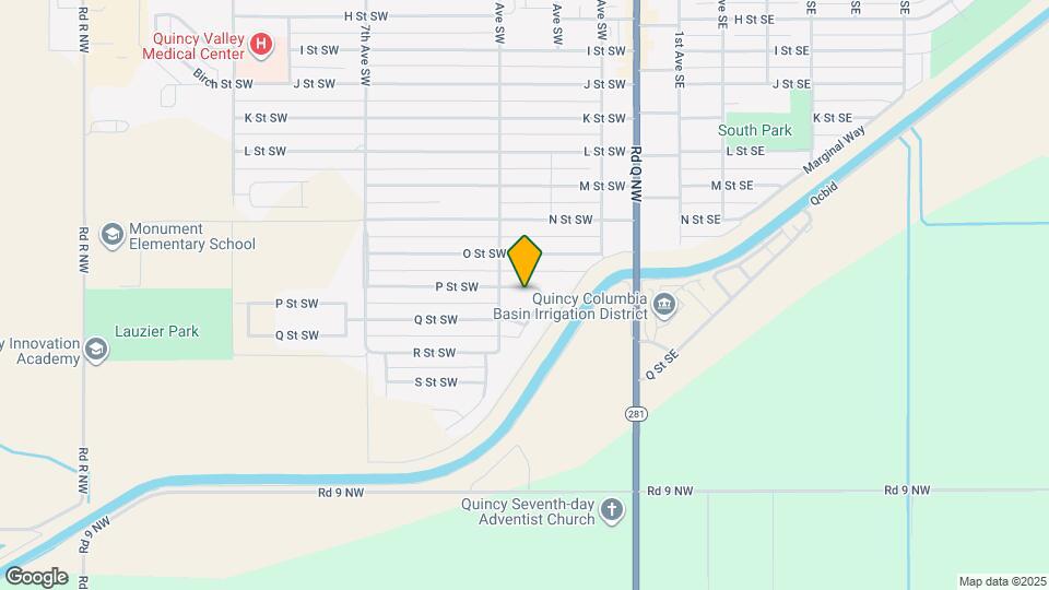 214 P St SW Map and Location Details